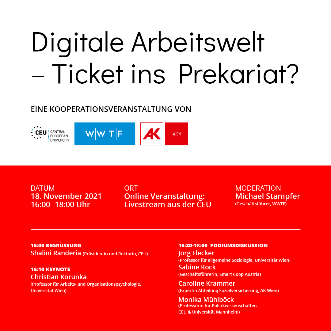 Digitale Arbeitswelt - Ticket ins Prekariat?