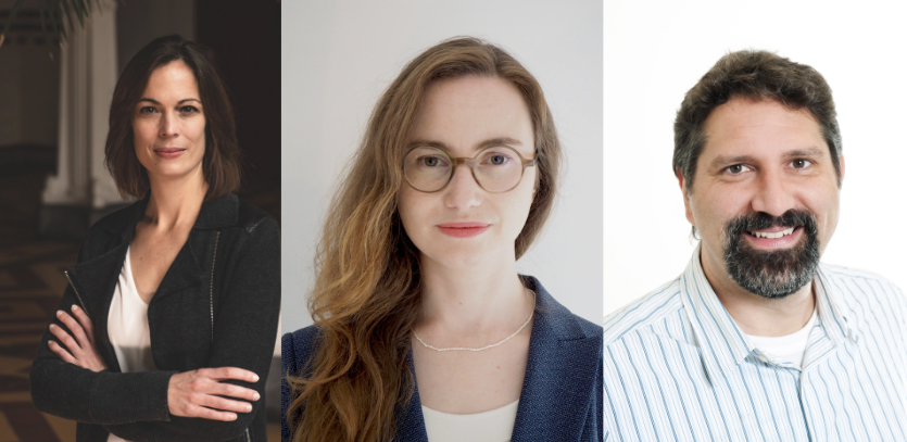 Laura Koesten Torsten Möller v.l.n.r. Kathleen Gregory ©Immu Sundström,...