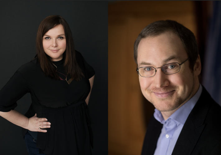 Sophie Lecheler Allan Hanbury v.l.n.r. Sophie Lecheler, Allan Hanbury ©Foto...